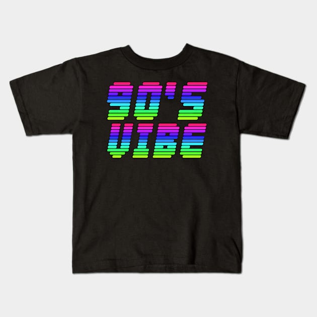 90S VIBE Kids T-Shirt by RENAN1989